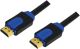 LogiLink CHB1102 câble HDMI 2 m HDMI Type A (Standard) Noir, Bleu - CHB1102